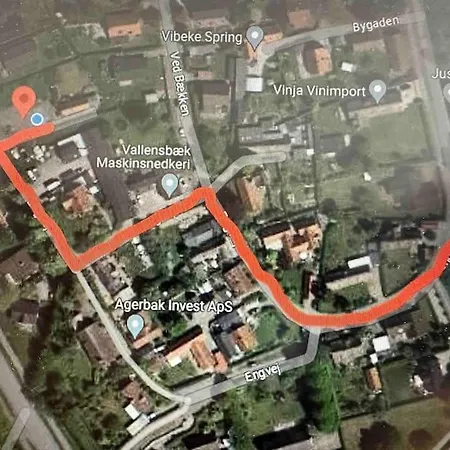 Helt Nyt Hus I Idyllisk Landsby Vallensbaek